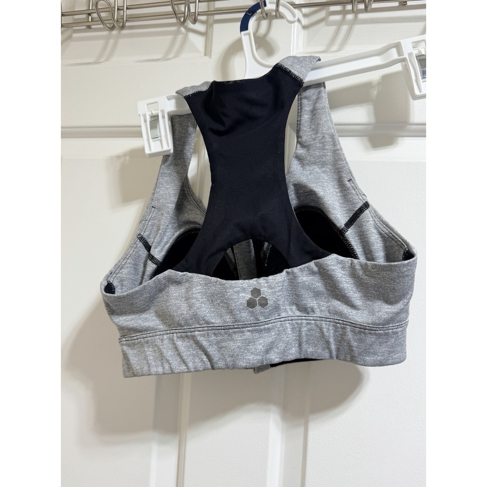 Tek Gear Workout Gear High Support Zip Front Racerback Bra sz. Small - Picture 4 of 5